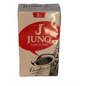 New Sealed Package JUNO 2½ Alto Saxophone Reeds - Pack of 10
